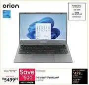 Bradlows Orion 14 Intel Pentium Laptop 10319698 offer