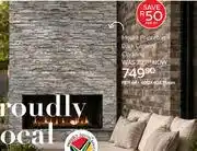 CTM Mount Princeton Dark Cement Cladding-400 x 40 x 35mm Per Sqm offer