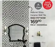 CTM Helix Art Shiny Ceramic Wall Tile 300 x 600mm-Per Sqm offer