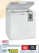 Russells Defy 195L Chest Freezer White DMF470 10016010 offer