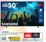 Russells Samsung 50 Crystal UHD 4K 50U8000F 103110129 offer