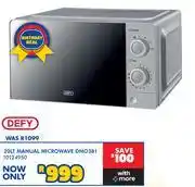 Russells Defy 20L Manual Microwave DMO381 10124950 offer