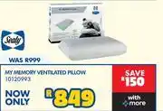 Russells Sealy My Memory Ventilated Pillow 10120993 offer