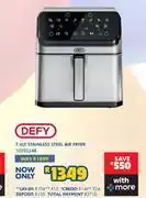 Russells Defy 7.6Ltr Stainless Steel Air Fryer 10302348 offer