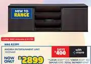 Russells Andrea Entertainment Unit 10323460 offer