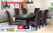 Russells Luna 7 Piece Dining Room Suite 10303441 offer