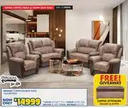 Russells Kennedy 4 Piece Lounge Suite With Free Giveaway Coffee Ottoman 10302879001 offer
