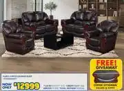 Russells Fumo 4 Piece Lounge Suite With Free Giveaway Coffee Ottoman10309460001 offer