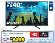 Russells Sansui 40 Full HD LED TV SLED40FHD 10061130 offer