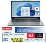 Russells Lenovo Ideapad 1 Intel Celeron Laptop 10302420 offer