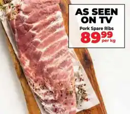 Food Lover's Market Pork Spare Ribs offer