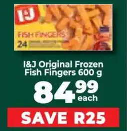Food Lover's Market I&J Original Frozen Fish Fingers offer