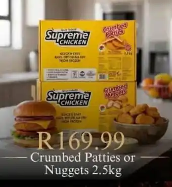 Take 'n Pay Crumbed Patties or Nuggets offer