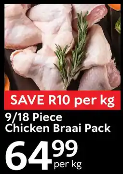 Oxford Freshmarket Chicken Braai Pack offer