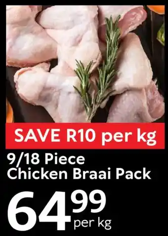 Oxford Freshmarket Chicken Braai Pack offer