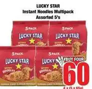 Boxer Lucky star - instant noodles multipack offer