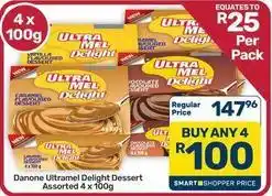 Pick n Pay Hypermarket Danone - ultramel delight dessert offer