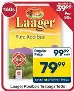 Pick n Pay Hypermarket Laager - pure rooibos teabags offer