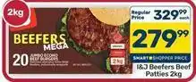 Pick n Pay Hypermarket I&j - beefers beef patties offer