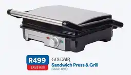 OK Furniture Goldair - sandwich press & grill gsgp-8810 offer