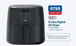 OK Furniture Defy - 6 litre digital air fryer daf4360bd offer