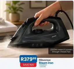OK Furniture Hisense - steam iron h18sibks1 offer