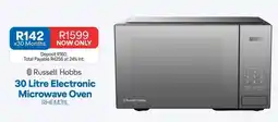 OK Furniture Russell hobbs - 30 litre electronic microwave oven rhem31l offer