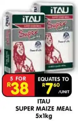 Shoprite Itau super maize meal offer