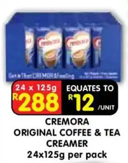 Shoprite CREMORA ORIGINAL COFFEE & TEA CREAMER offer