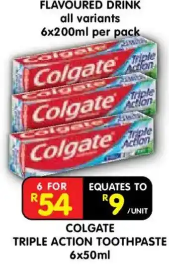 Colgate Triple Action Toothpaste