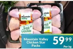 Super Save Mountain Valley Chicken Star Packs offer