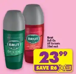 Shoprite Brut Roll-On offer
