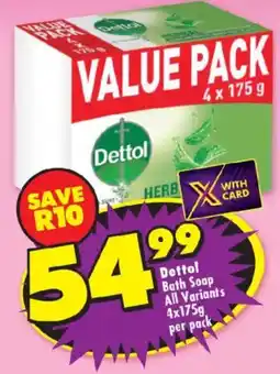 Shoprite Dettol Bath Soap offer