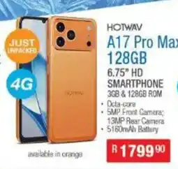 Cash Crusaders HOTWAV A17 Pro Max 128GB offer