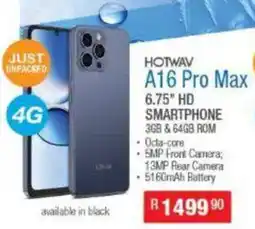 Cash Crusaders Hotwav A16 Pro Max offer