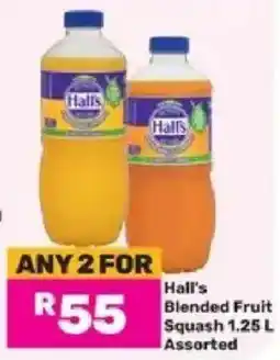 Game Hall's Blended Fruit Squash Assorted offer