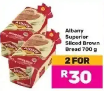 Albany Superior Sliced Brown Bread
