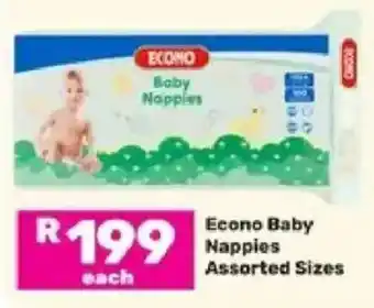 Game Econo Baby Nappies Assorted offer