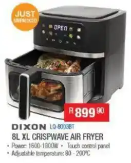 Cash Crusaders DIXON 8L XL CRISPWAVE AIR FRYER offer
