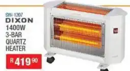 Cash Crusaders DIXON 3-BAR QUARTZ HEATER offer