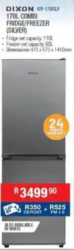 Cash Crusaders Dixon combi fridge/ freezer offer