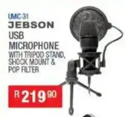 Cash Crusaders JEBSON USB MICROPHONE offer