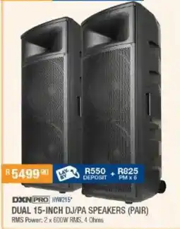 Cash Crusaders Dixon pro dual 15-inch dj/ pa speakers offer