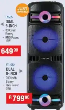 Cash Crusaders DIXON DUAL 8-INCH offer