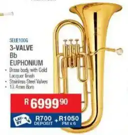 Cash Crusaders SEUE100G 3-VALVE Bb EUPHONIUM offer