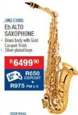 Cash Crusaders Eb ALTO SAXOPHONE offer