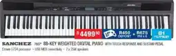 Cash Crusaders SANCHEZ 7602* 88-KEY WEIGHTED DIGITAL PIANO offer