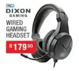 Cash Crusaders DNG1 DIXON GAMING WIRED GAMING HEADSET offer
