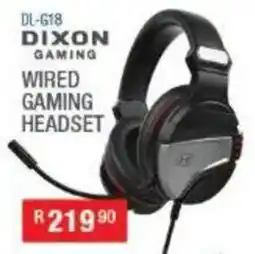 Cash Crusaders DIXON GAMING WIRED GAMING HEADSET offer