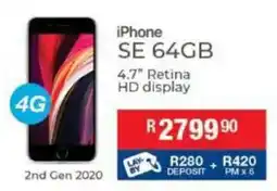 Cash Crusaders iPhone SE 64GB offer
